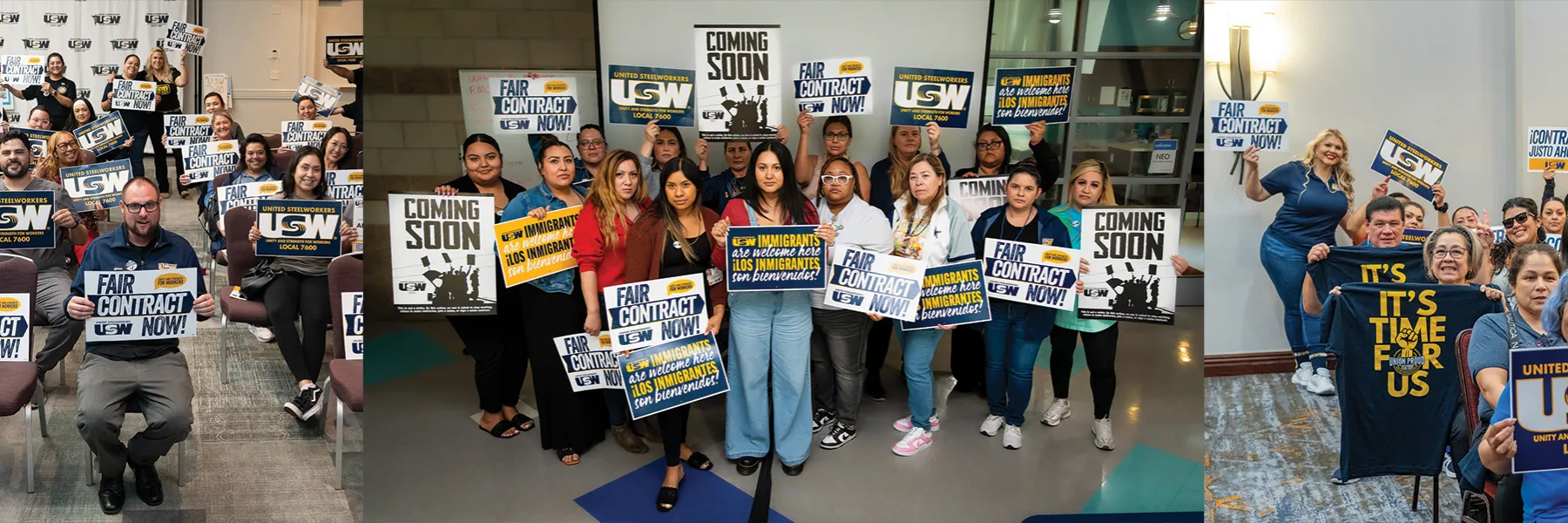 USW 7600 Members Vote Yes to WIN!